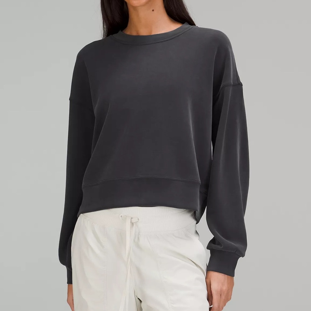 Lululemon Softstreme Perfectly Oversized Cropped Crew